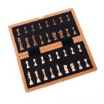 【 Professional grade solid wood chess set 】 Multi size portable storage chess box comes with a spare queen and a coordinate chessboard
