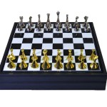 Light luxury high-end zinc alloy chess