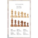 Premium Wooden Chess Set with Drawer Storage - Handcrafted Chess Board Game for Adults & Kids