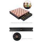 Premium Wooden Chess Set with Drawer Storage - Handcrafted Chess Board Game for Adults & Kids