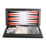 3-in-1 Folding Magnetic Chess Set (Chess+Checkers+Backgammon)