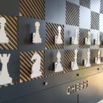 Giant Wall Magnetic Chess Set