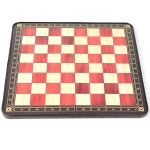 High gloss international chess board to prevent visual fatigue