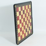 High gloss international chess board to prevent visual fatigue