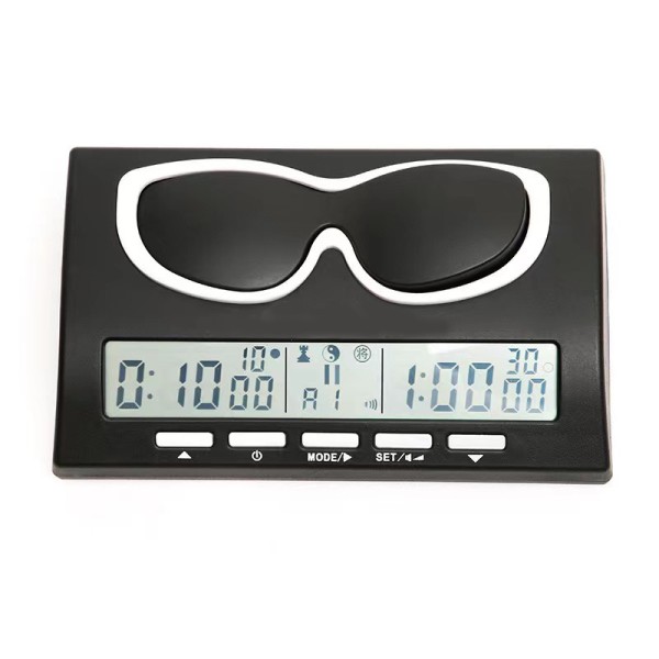Sunglasses Design Multi functional Chess Clock - Precise Timer for Chinese Chess/International Chess/Go Competitions