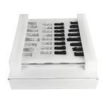 Acrylic Chess Display Board (30x30cm) - Equipped with Advanced Chess Pieces